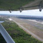 UL-Abschiedsflug zum Flughafen Tegel
